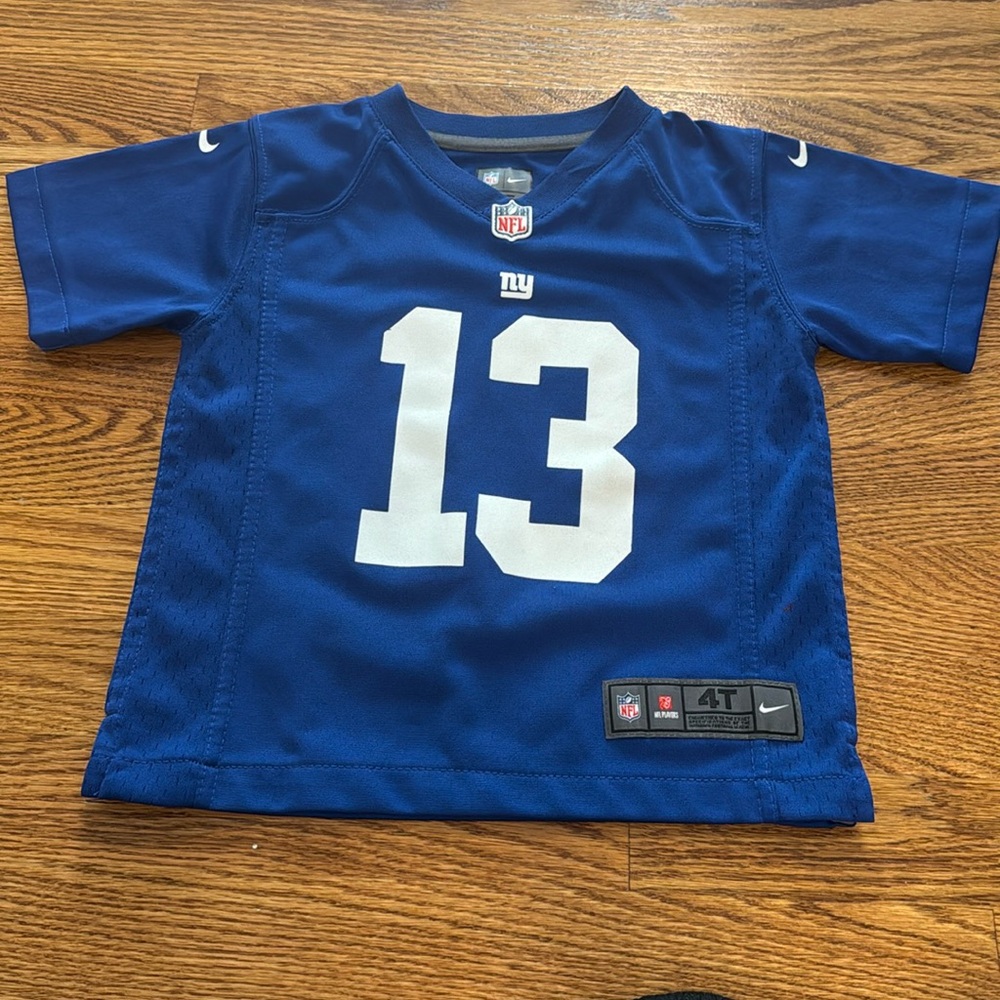Nike New York Giants Odell Beckham Jr Jersey Kids Size 4T